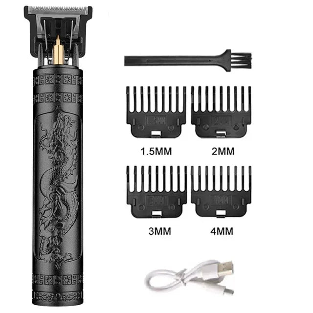 Vintage Cordless Hair Cutting Machine Portable Hair Clipper Electric Hair Trimmer USB Fast Charging Shaver Barber For Hairdresse Quick Pick Grocers