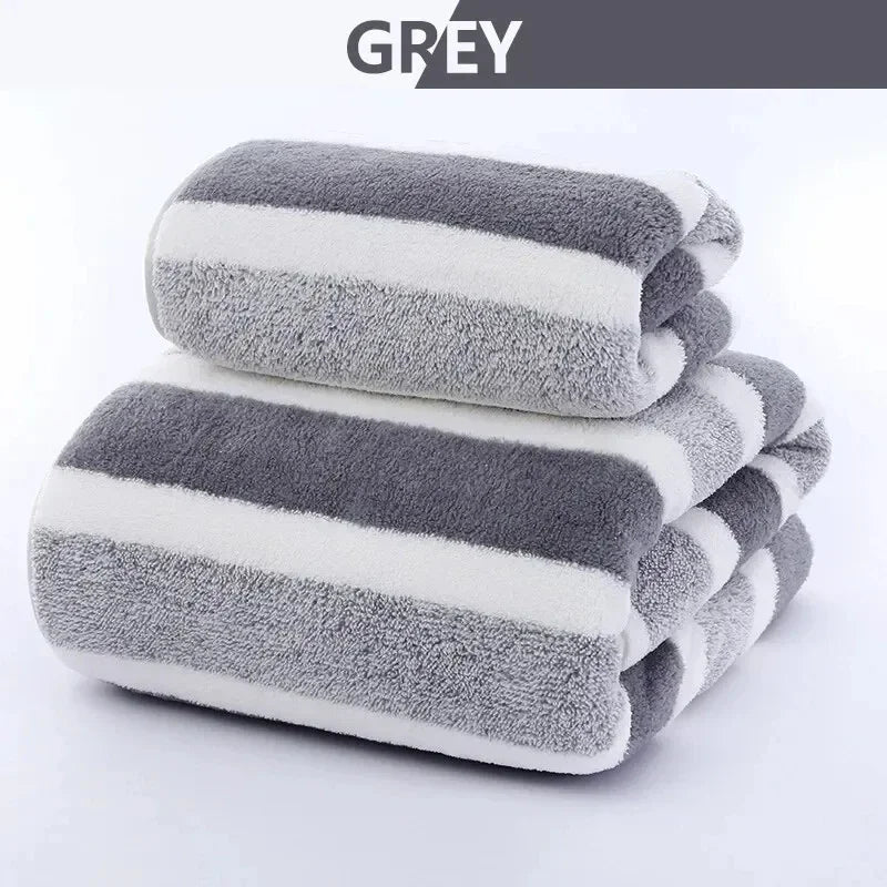 Ultra Soft Bath Towels for Adults Quick Dry Spa Quality Wrapping Towels, Comfortable Home Essentials, Plush Cotton Blend Quick Pick Grocers