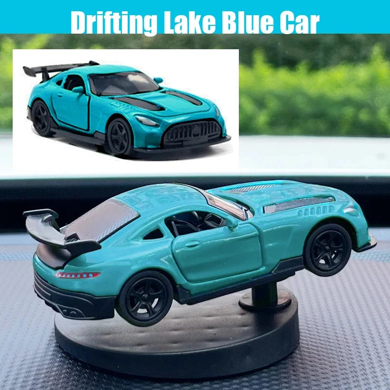Drift Car dashboard toy model swing turning cool sports race auto ornaments interior accessories decor items fun decorations men Econic Blanks