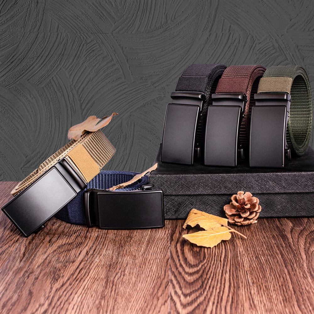 Automatic Buckle Light Comfortable Nylon Military Belt Outdoor Hunting Multifunctional Tactical Canvas Belt High Quality Men Bel Quick Pick Grocers
