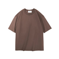 WAVLATII Women New Oversized T shirts Female 260 GSM White Casual Streetwear Tees Unisex Solid Korean Cool Tops for Young WT2560 Quick Pick Grocers