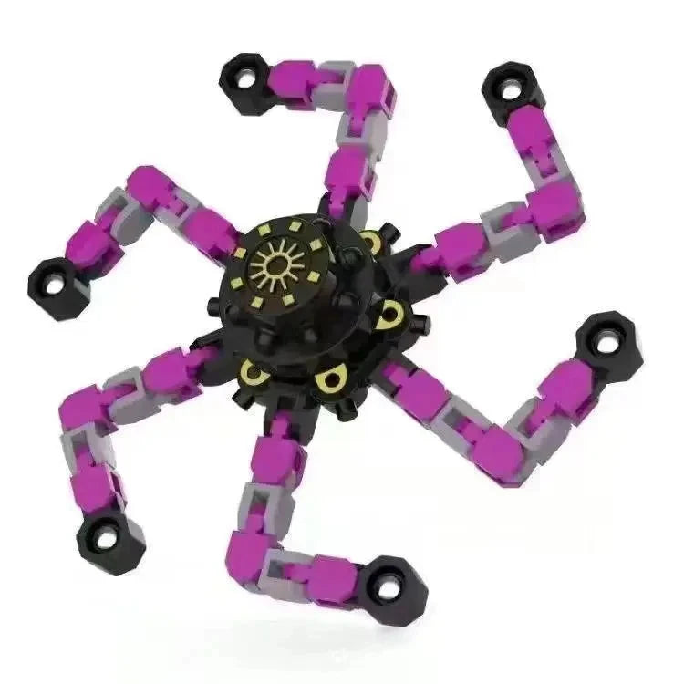 Deformed Fidget Spinner Chain Toys For Children Antistress Hand Spinner Vent Toys Adult Stress Relief Fidget Sensory Gyro Gift Econic Blanks