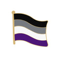 Rainbow Flag LGBT Pride Enamel Pin Inclusive Progress Non-binary Trans Les Bisexual Asexual Brooch Bag Denim Lapel Badge Jewelry Quick Pick Grocers