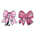 Pink Bowknot Medical Tools Stethoscope Enamel Pins Surgical Gloves Capsule Band Aid Brooches Clothes Lapel Badges Jewelry Gift Quick Pick Grocers