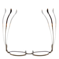YIMARUILI Luxury Pure Titanium Men and Women Eyeglasses Frame Retro Round Big Wide-rimmed Optical Prescription Glasses CT-266 Econic Blanks