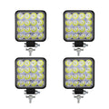 4 PCS 12V LED Light Bar 48W Mini LED Work Light Off Road Spotlight for Jeep Truck 4X4 Car SUV ATV Barra LED Headlights
