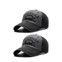 Four Seasons Men's Baseball Cap Casual Wash Embroidered Cap Curved Brim Bowler Sun Hat Official Website Quick Pick Grocers