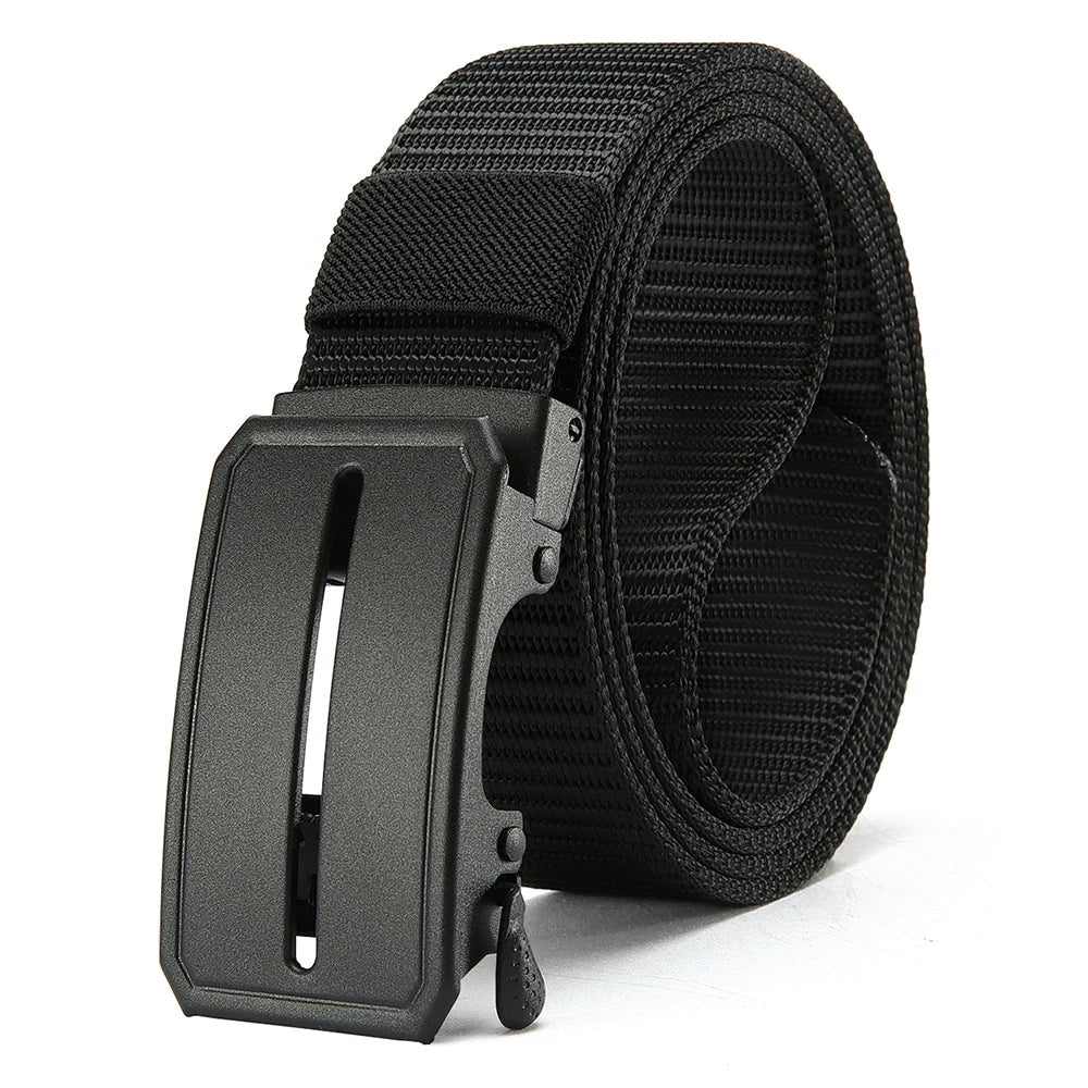Automatic Buckle Light Comfortable Nylon Military Belt Outdoor Hunting Multifunctional Tactical Canvas Belt High Quality Men Bel Quick Pick Grocers