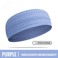 1PC Non-Slip Sport Headbands Moisture Wicking Workout Sweatband for Men & Women Fitness Running Cycling Football Yoga Hairband Quick Pick Grocers