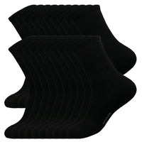 5/10/20 Pairs New Cool Men Black White Warm Socks Set Autumn Winter Male Solid Color Sport Short Socks For Men Dropshipping Quick Pick Grocers