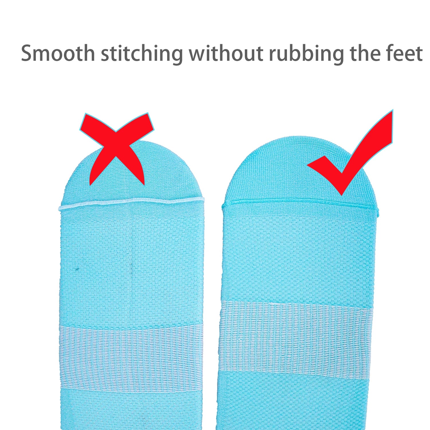 Cycling Socks Men Women Running Socks Breathable Wear-resistant Camping Hiking Socks Tube Compression Sports Socks