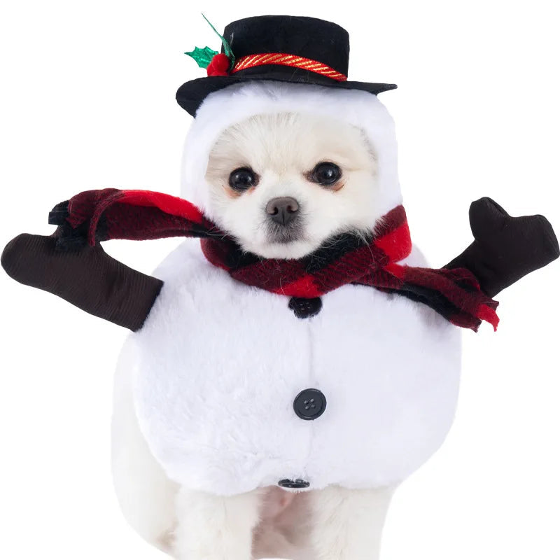 Halloween Dagger Pet Costume - Funny Knife-Holding Dog & Cat Standing Dress for Festival Dress-Up Econic Blanks
