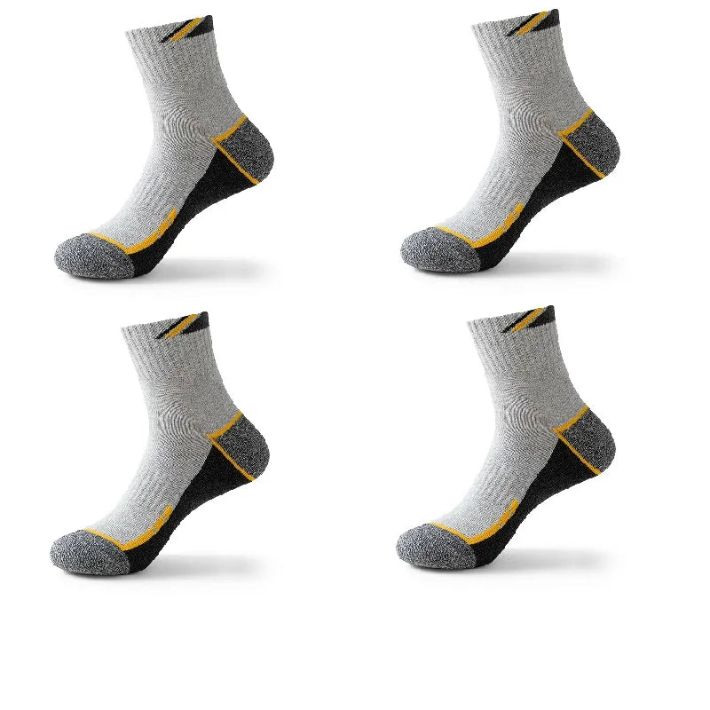 Professional Tennis Cotton Socks Towel Bottom Sports Color Matching Elite Men's Tube Business Running Basketball Socks Thickened Quick Pick Grocers
