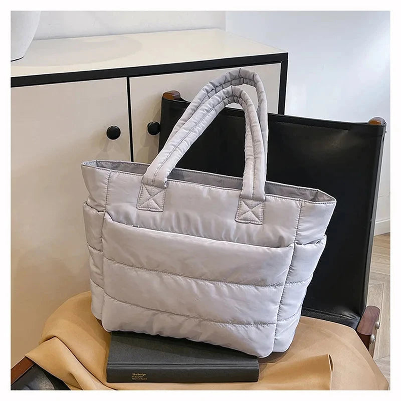 New Large Capacity Tote Bag Versatile Handbag for Women Commuting Bag Messenger Shoulder Bag Multiple Pockets Mummy Bag Econic Blanks