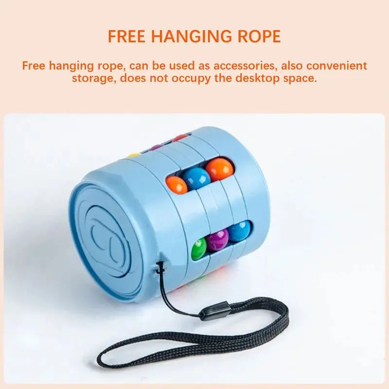 Multiple Functions Fidget Spinner Magic Colorful Beans Finger Spinning Relieves Stress Decompression Tool For Children And Adult Quick Pick Grocers