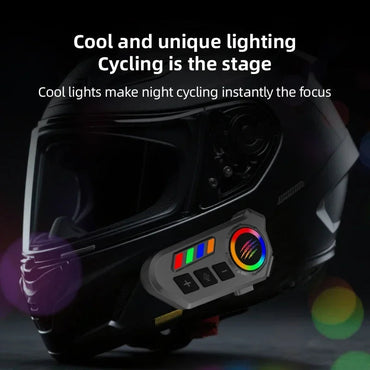 Wireless Bluetooth 5.4 Helmet Headset Hands-Free Call Motorcycle Earphone Waterproof MP3 Music Player Speaker Kit for Moto Quick Pick Grocers