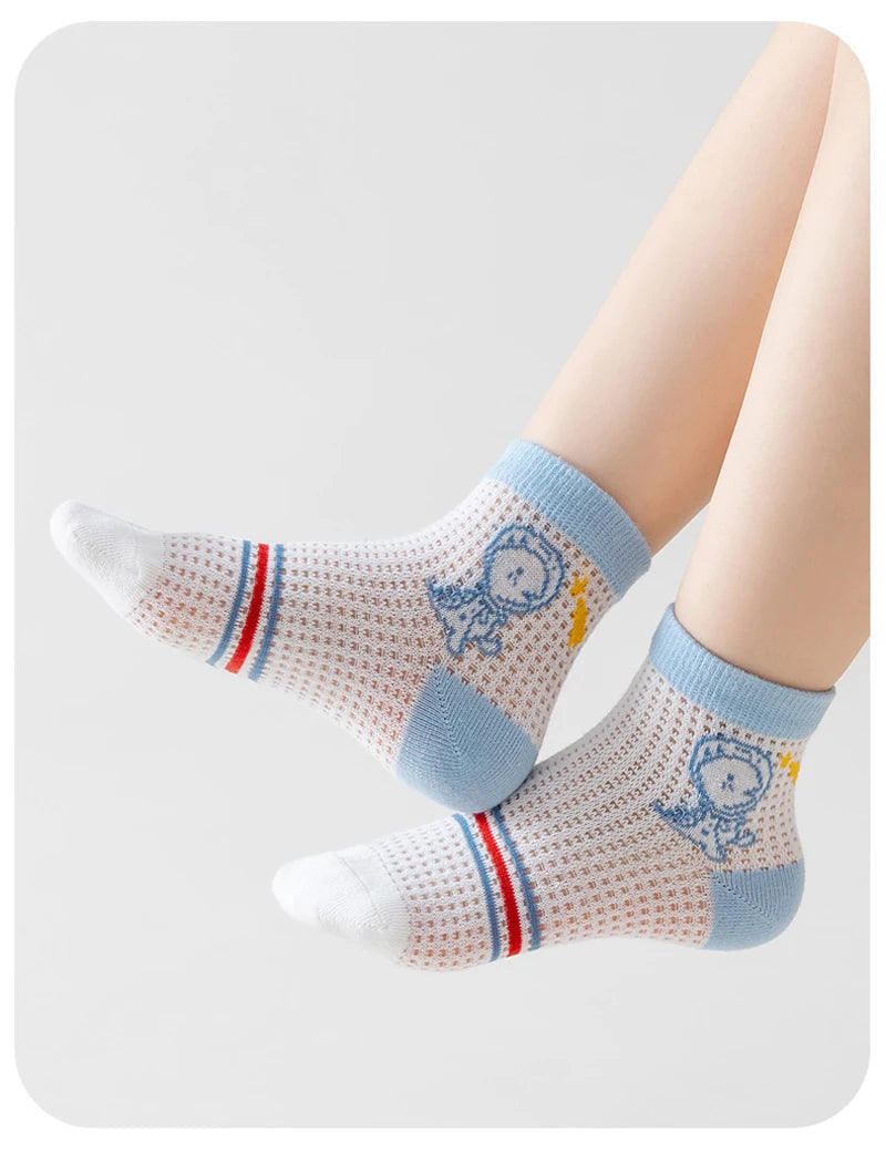 5 Pairs Paw Patrol Kids Socks Cotton Boys Cute Cartoon Socks for Children Baby Casual Socks Spring and Summer Boys Socks Quick Pick Grocers