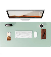 Large Mouse Pad,Office Desk Mat, Leather Desk Pad Protector, Non-Slip PU Leather Desk Blotter, Laptop Desk Pad Quick Pick Grocers
