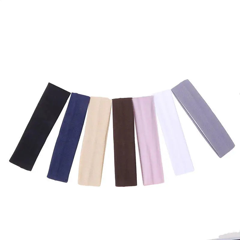7PCS Elastic Sports Headbands For Women Stretchy Candy-Colored Hairbands Fashion Sweatbands For Fitness Yoga Running Cycling Quick Pick Grocers
