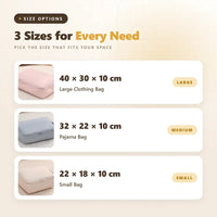 Travel Underwear Underpants Socks Storage Bags Luggage Clothes Sorting and Organizing Bags Hand-held Portable Bags Quick Pick Grocers