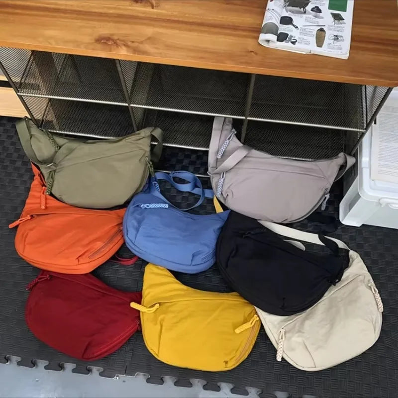 Nylon Shoulder Bag New High Capacity Women's Crossbody Messenger Bag Leisure Versatile purses and handbags Totes Hobos Bag Quick Pick Grocers