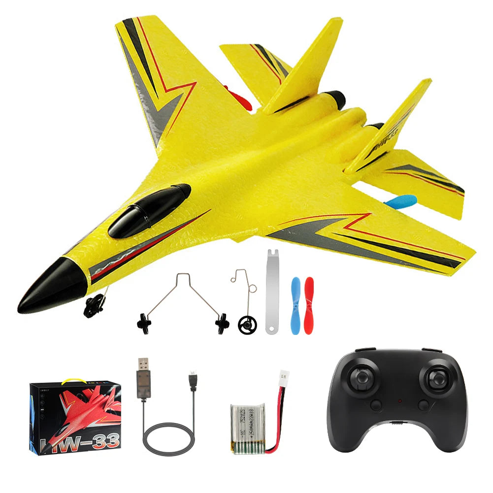 RC Plane SU-27 Aircraft Remote Control Helicopter 2.4G Airplane EPP Foam RC Vertical Plane Children Toys Gifts Econic Blanks