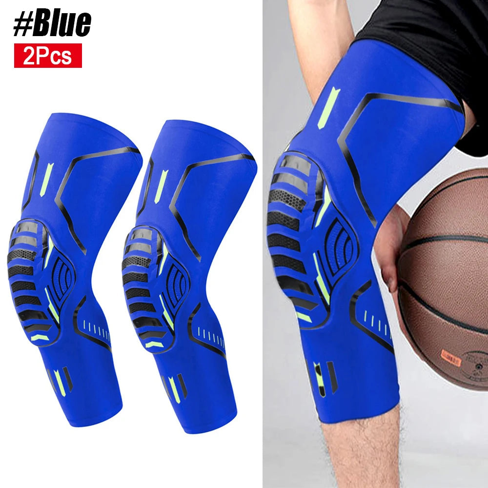 2Pcs/Pair Sport Crashproof Knee Support Pad Elbow Brace Arm Leg Compression Sleeve Outdoor Basketball Football Bicycle Protector Quick Pick Grocers
