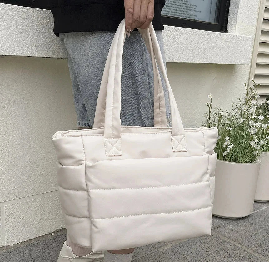 New Large Capacity Tote Bag Versatile Handbag for Women Commuting Bag Messenger Shoulder Bag Multiple Pockets Mummy Bag Econic Blanks