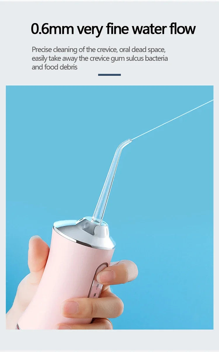 Oral Irrigator Dental Water Jet Flosser Appliance Pick Floss Dentistry Mouth Washing Machine Teeth Whitening Cleaning Tools Econic Blanks