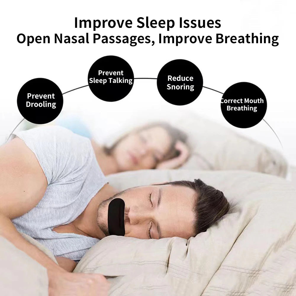 30/60/90/150Pcs Mouth Tape Sleep Strip Anti-Snoring Mouth Breathing Tape To Improve Sleep Mouth Stickers for Snoring Lip Patch Quick Pick Grocers