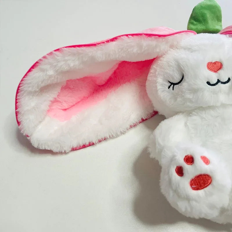 Cute Music Luminous Breathing Doll with Motion Lights Plush Baby Sleeping Toys Bunny Soft Cartoon Plush Doll Early Childhood Econic Blanks