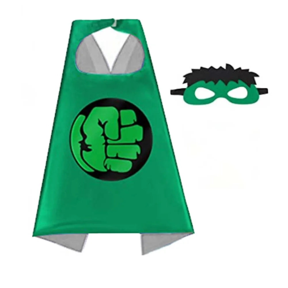 Superhero Capes for Boy girl birthday Gifts Cartoon Dress Up Costumes Party Supplies Easter halloween cape cloak Quick Pick Grocers