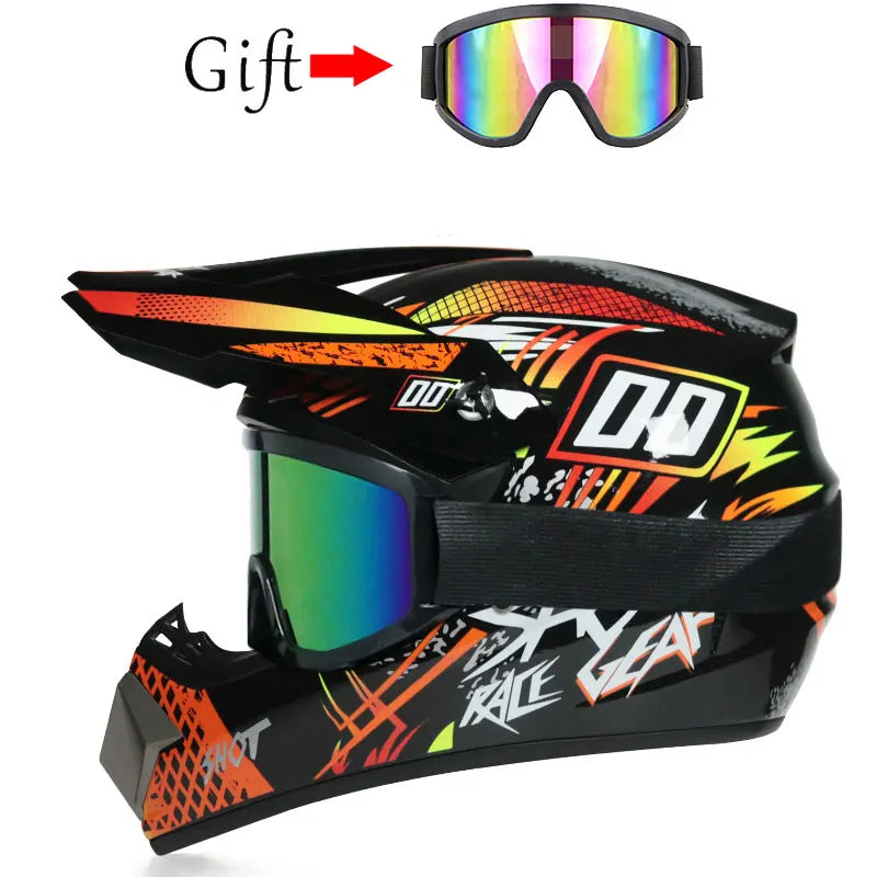 Motorcycle helmet children off-road helmet bike downhill AM DH cross helmet capacete motocross casco Quick Pick Grocers