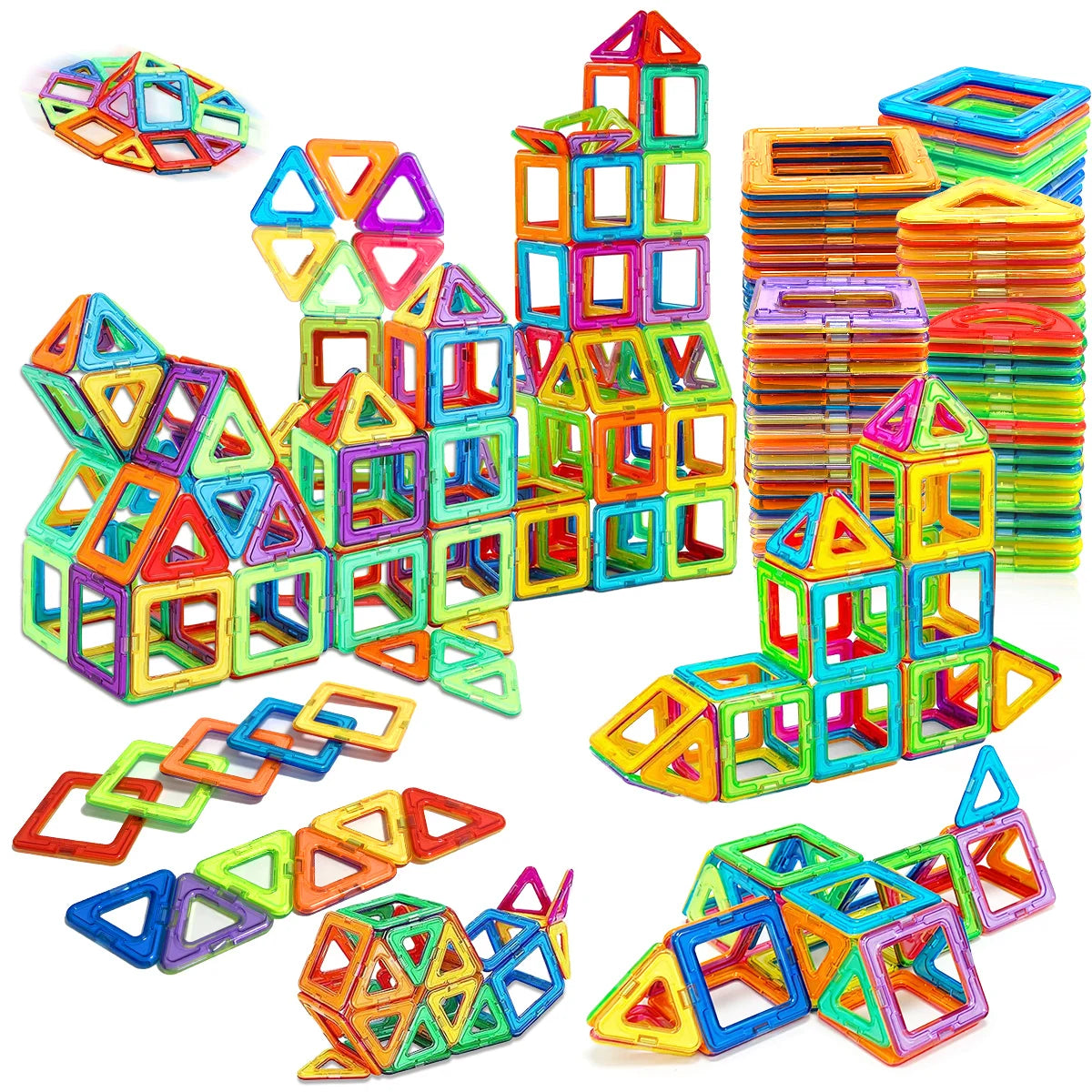 Magnetic Building Blocks DIY Magnets Toys medium size STEM Toys Construction Toys Learning Educational Magnet Toys Econic Blanks