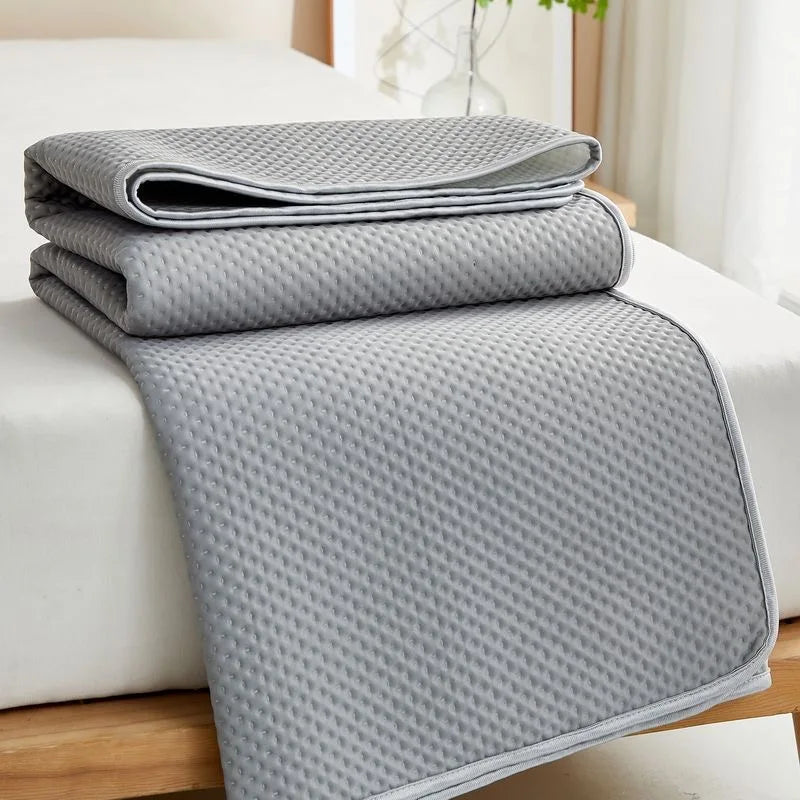 Breathable Cooling Mattress Comfortable Washable Ice Silk Bed Mat Pad Soft Skin-friendly Summer Sleeping Mat Household Quick Pick Grocers