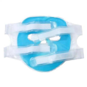 Cold Gel Face Mask Ice Compress Blue Full Face Moisturizing Cold With Relaxation Faicial Pack Face Pad Quick Pick Grocers