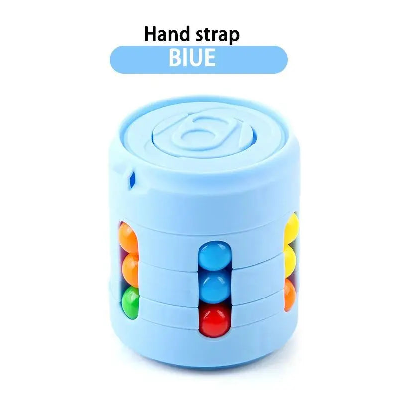Multiple Functions Fidget Spinner Magic Colorful Beans Finger Spinning Relieves Stress Decompression Tool For Children And Adult Quick Pick Grocers