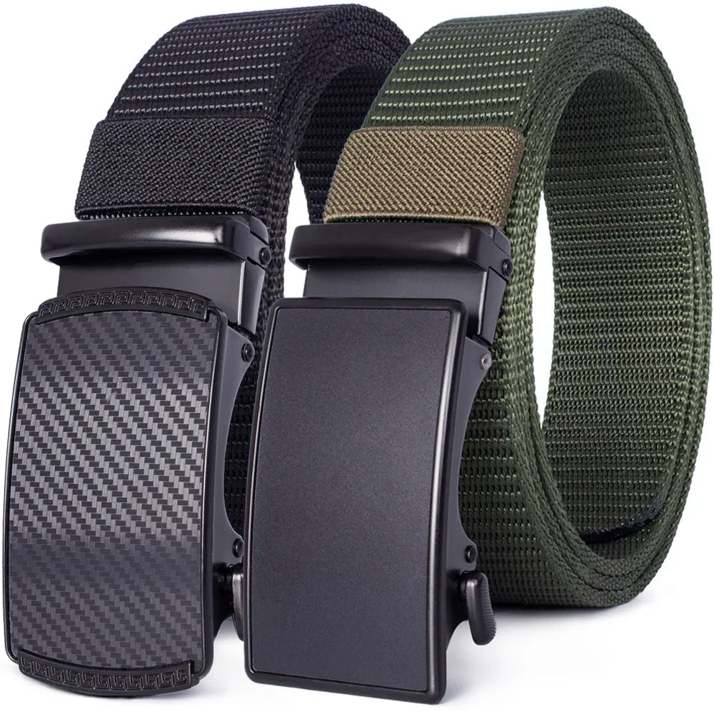 Automatic Buckle Light Comfortable Nylon Military Belt Outdoor Hunting Multifunctional Tactical Canvas Belt High Quality Men Bel Quick Pick Grocers