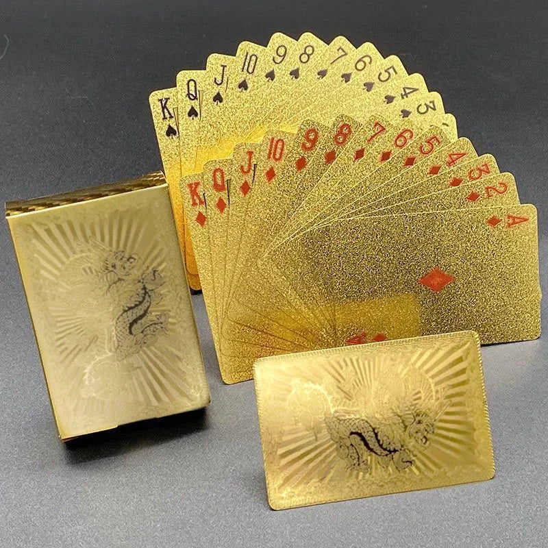 Multiple styles Color Playing Card Game Card Group Waterproof Poker Suit Magic Dmagic Package Board Game Gift Collection Econic Blanks