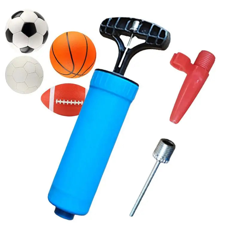 Air Pump Portable Sports Ball Hand Pump Manual Air Pump Fashionable Hand Air Pump with Needle for Volleyball  Soccer Basketball Quick Pick Grocers