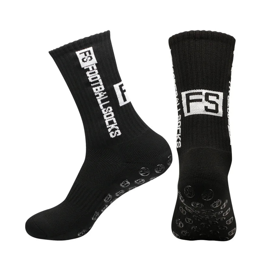 Football Socks Non Slip Grip for Men Women Basketball Baseball Soccer Cycling Running Hiking Tennis Skateboard Exercise Quick Pick Grocers