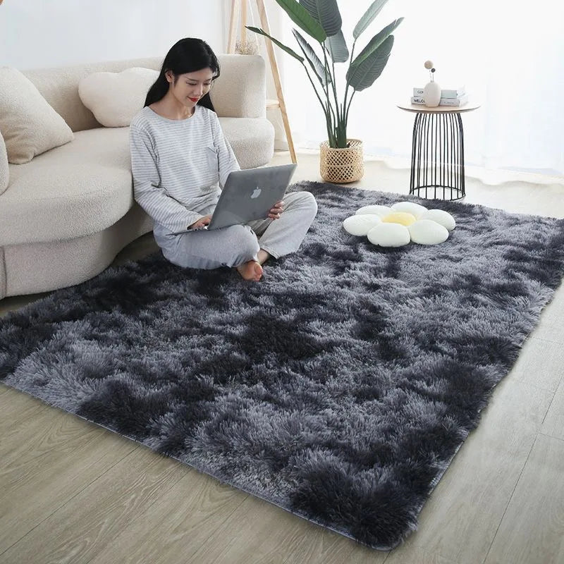 Kids Carpet Girl Rainbow Colors Carpets For Living Room Large Push Soft Bedroom Rugs Bedside Children's Room Floor Cute Mats Quick Pick Grocers