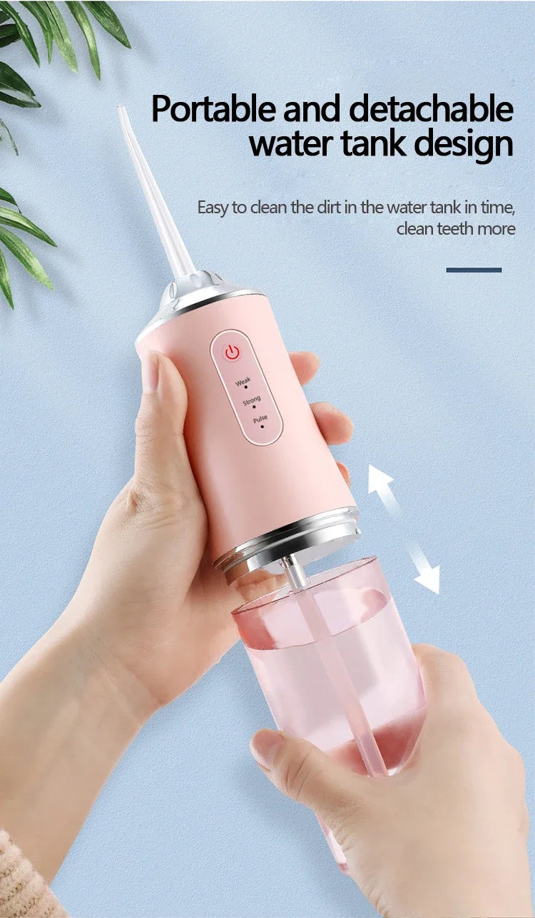 Oral Irrigator Dental Water Jet Flosser Appliance Pick Floss Dentistry Mouth Washing Machine Teeth Whitening Cleaning Tools Econic Blanks