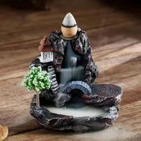 Recirculating aromatherapy container, droplet-shaped aromatherapy burner, home decoration, herbal therapy decoration item Quick Pick Grocers