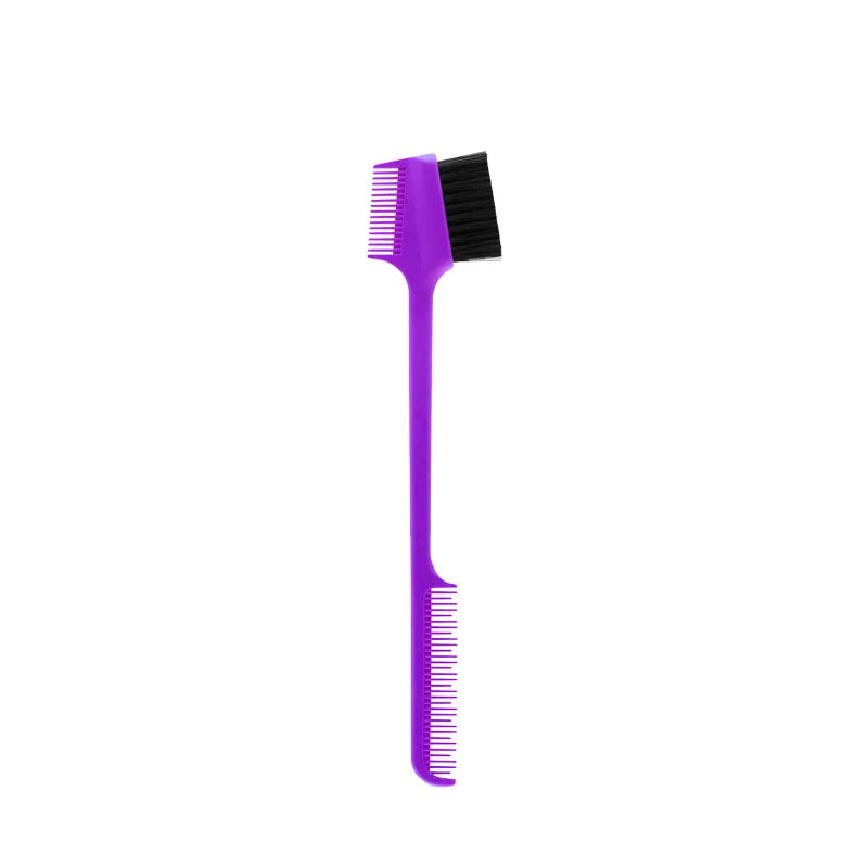 Baby Care Hair Edge Brush Comb Double Sided 3 in 1 Edge Control Brush for Baby Hair Salon Hair Care Comb Brushes Beauty Tools Purest Peak