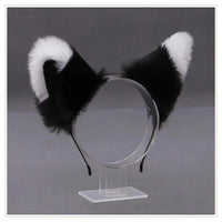 Lolita Animal Cat Fox Ear Hair Hoops Cosplay Girls Halloween Anime Headbands Headwear Hair Accessories Quick Pick Grocers