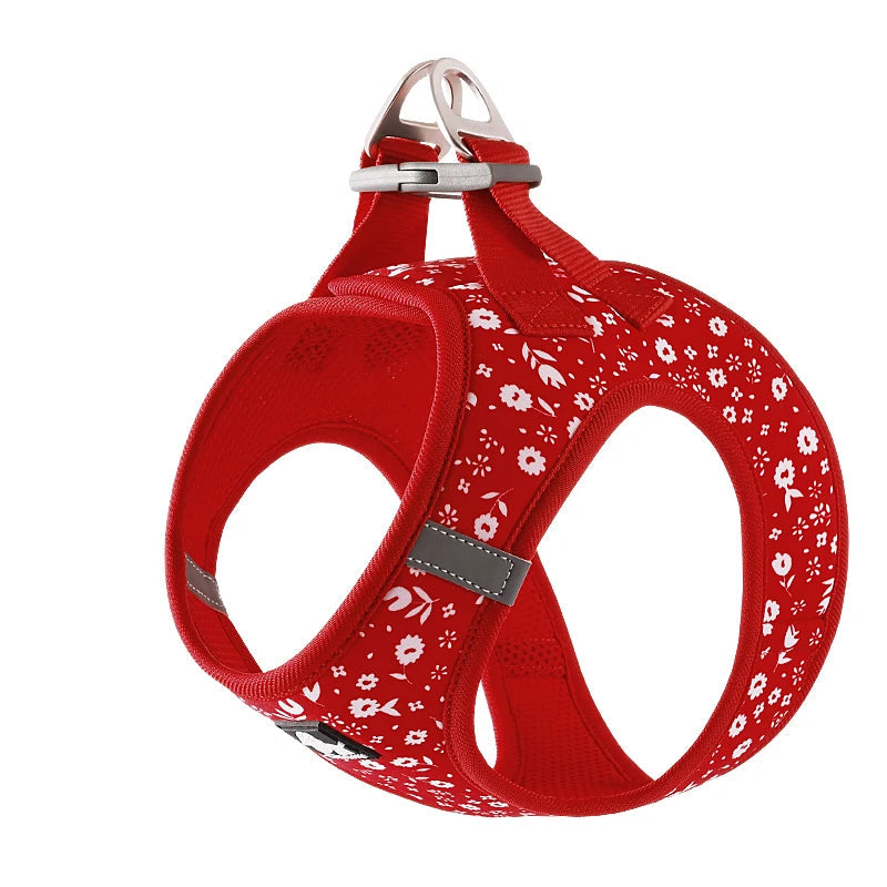 Truelove Pet Harness Soft Air Mesh Adjustable Reflective Pet Vest Small and Medium Breeds No Pull Adjustable Dog Harness TLH3016 Quick Pick Grocers