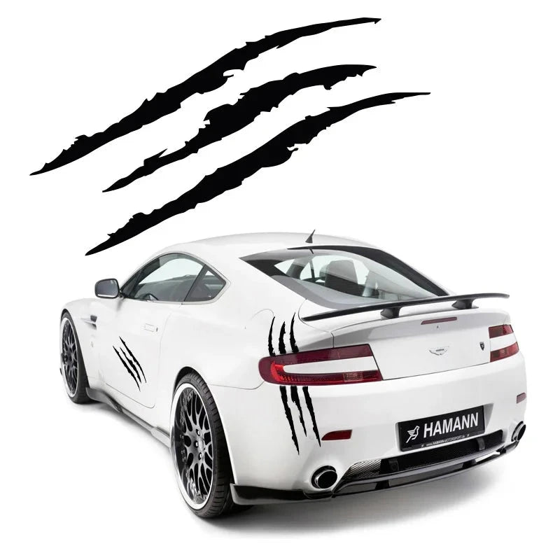 Car Stickers Ghost Claw Car Hood Vinyl Sticker Creative Modification Reflective Stickers Devil Paw Scratches Car Decoration Econic Blanks
