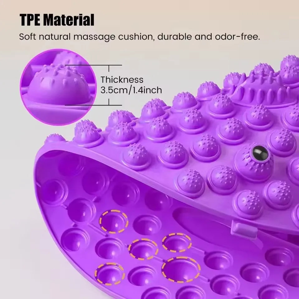 Fingerpressure Board Foot Massage Pad Health Walk Pressure Board Foot Massage Pad Foot Yoga Acupressure Mat Training Accessories Quick Pick Grocers