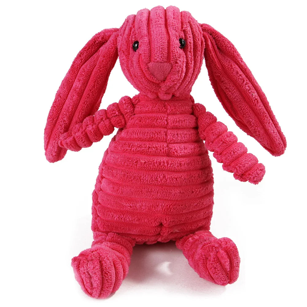 Pet Dog Molar Toy Vent Training Corduroy Monkey Pig Voice Plush Toy Dog Tooth Cleaning Supplie Dog Toys for Large Dogs Quick Pick Grocers